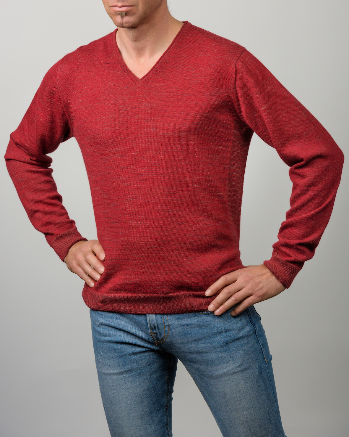 Men’s V-Neck Sweater
