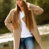 Zipped Front Coat – Bild 2